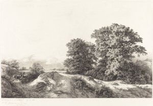 Oaks in the Vaux de Cernay by Eugene Bléry
