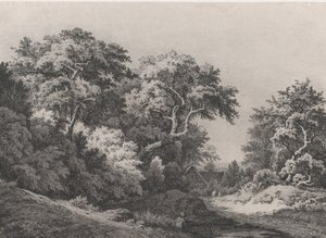The Edge of the Woods, near Rambouillet by Eugene Bléry