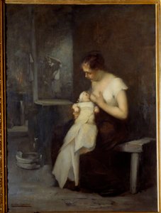 Nursing Woman by Eugène Carrière