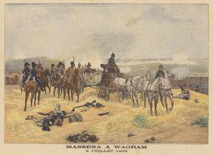 Marshal Massena at the Battle of Wagram, 6 July 1809
