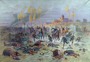 The Charge of French Soldiers at the Battle of the Marne, 8th or 9th September 1914, 1915