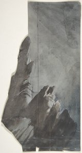 Design for a Stage Set, 1830-90 by Eugene Ciceri