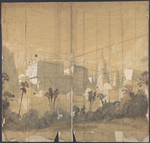 Design for a Stage Set at the Opéra, Paris