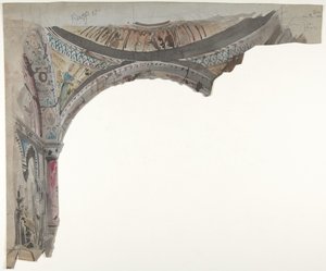 Design for a Stage Set at the Opera, Paris by Eugene Ciceri