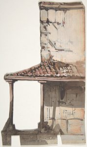 Design for a Stage Set at the Opéra, Paris by Eugene Ciceri