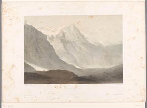 View of the Valley of Grindelwald by Eugene Ciceri