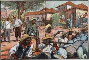 Anti-American Rebellion in Nicaragua by Eugene Damblans