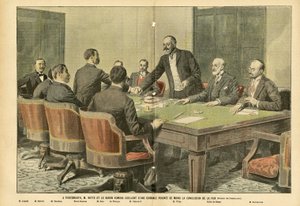 Illustration of Eugene Damblans in Le Pelerin by Eugene Damblans