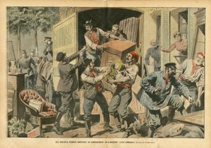Illustration of Eugene Damblans (1865-1945) in Le Pelerin by Eugene Damblans