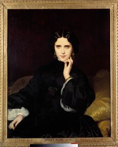 Portrait of Madame de Loynes by Eugene Emmanuel Amaury Duval