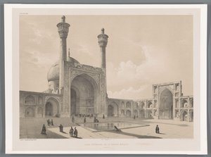 Courtyard of the Friday Mosque of Isfahan