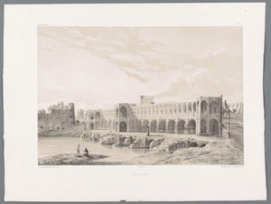 Khaju Bridge or Pol-e Khaju in Isfahan