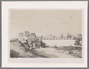 Waterfall of Band Amir on the Plain of Persepolis (Persian Landscapes)