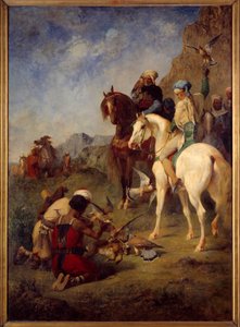 Falcon Hunting in Algeria: The Curee by Eugène Fromentin