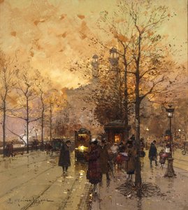 Figures on a Parisian Street
