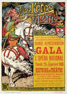 Reproduction of a Poster Advertising the 