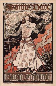 Sarah Bernhardt as Joan of Arc, 1893