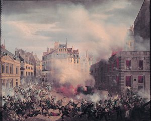 The Burning of the Chateau d