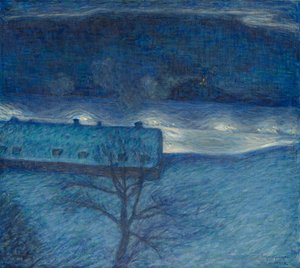 Winter Night Over the Quay