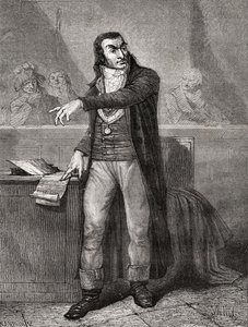 Antoine Quentin Fouquier-Tinville (1746-95), engraved by Blanpain by Eugene Joseph Viollat