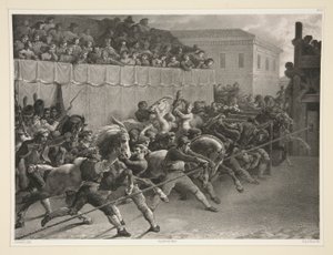 A Horse Race About to Start