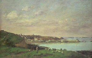 Landscape by Eugene Louis Boudin
