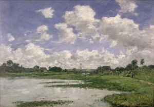 Landscape, River Touques