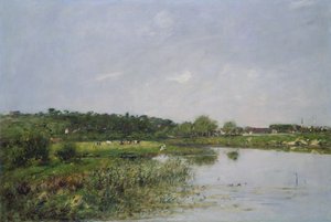 Riverside at La Touques, 1890