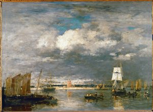 Storm at the Port of Camaret