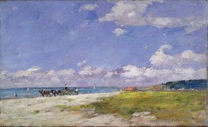 The Beach at Trouville, c.1887-96