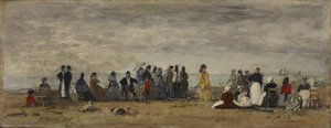 Trouville by Eugene Louis Boudin