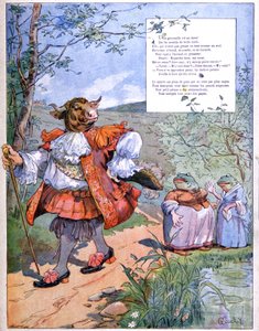 The Frog Who Aspired to Become as Big as the Ox, c. 1900