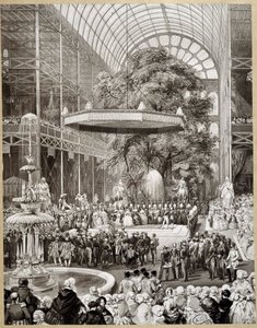 Opening of the 1851 World Exhibition in London by Lami
