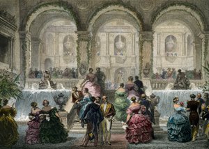 Paris, party at Hotel de Ville