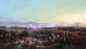 The Battle of the Alma on September 20, 1854 by Eugene Louis Lami