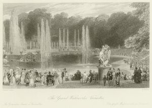 The Grand Waterworks by Eugene Louis Lami