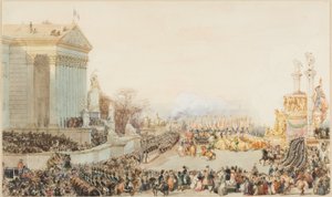 The Translation of the Ashes of Napoleon: 15 December, 1840 by Eugene Louis Lami