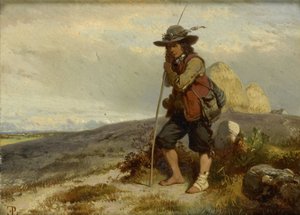 A Young Herdsman by Eugene Modeste Edmond Lepoittevin