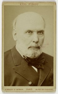 Portrait of Jules Grévy, (1807-1897), (politician, lawyer, deputy, 4th President of the Republic) by Eugene Pirou