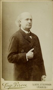 Portrait of Leconte de Lisle 1818-1894, c. 1870 by Eugene Pirou