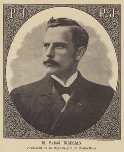 Rafael Iglesias, President of the Republic of Costa Rica