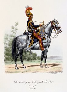 Chevau-Légers de la Garde du Roi, Trumpeter