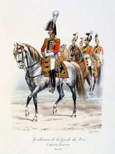 Gendarmes de la Garde du Roi, Capitaine-Lieutenant