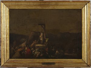 The Hanging by Eugenio Lucas Velázquez