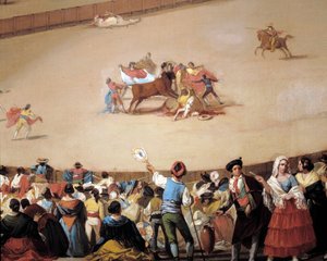 The Divided Bull Ring (detail)