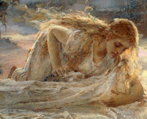 The Magdalene Kissing Christ