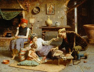 The Hungry Turkey by Eugenio Zampighi