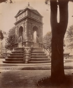 Fontaine des Innocents from the series The Art of Old Paris by Eugène Atget