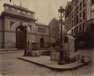 Fountain of the École Polytechnique by Eugène Atget