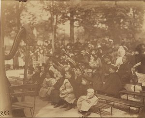 Guignol, Jardin du Luxembourg by Eugène Atget